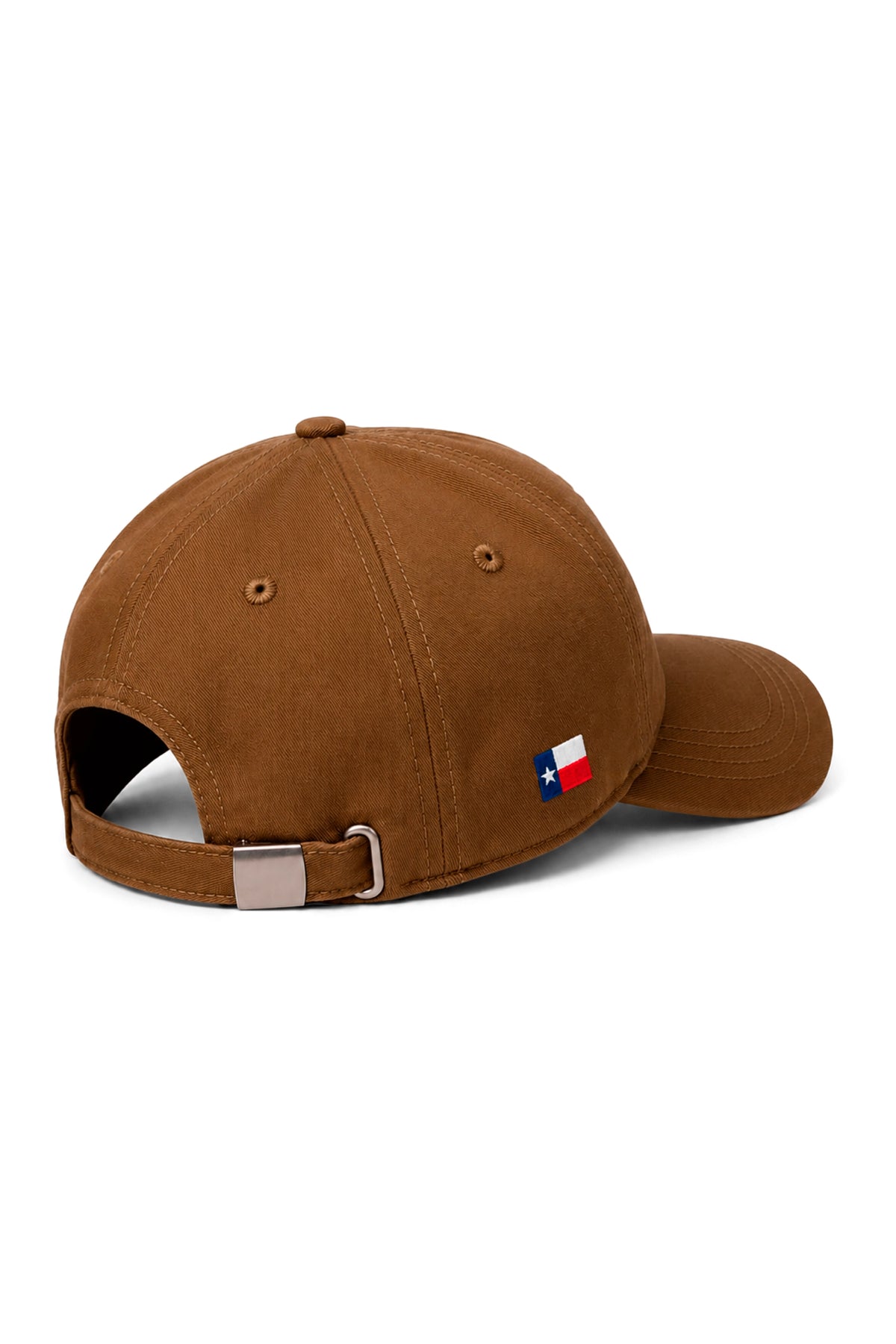 Vista traseira do Boné Dad Hat T-Rex Lift marrom