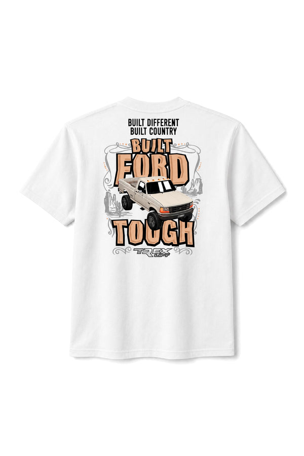 Camiseta T-Rex Lift F1000 Tempestade branca adulto vista de costas